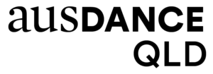 Ausdance QLD Logo MONO Black